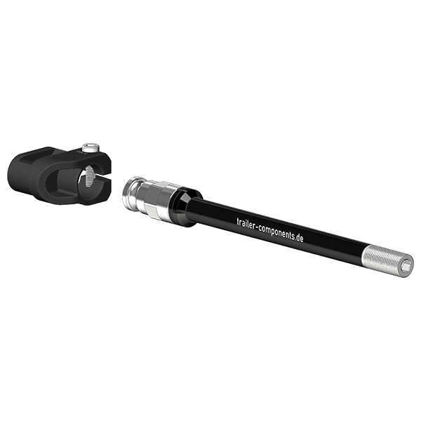 Ejes pasantes Syntace (X-12) con adaptador | adecuado para Leggero con sistema BECCO