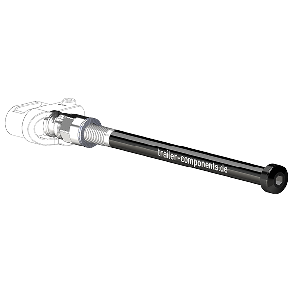 Ejes pasantes con adaptador Leggero para ORBEA | para rosca izquierda M12 x 1,50 - compatible con Leggero con sistema BECCO