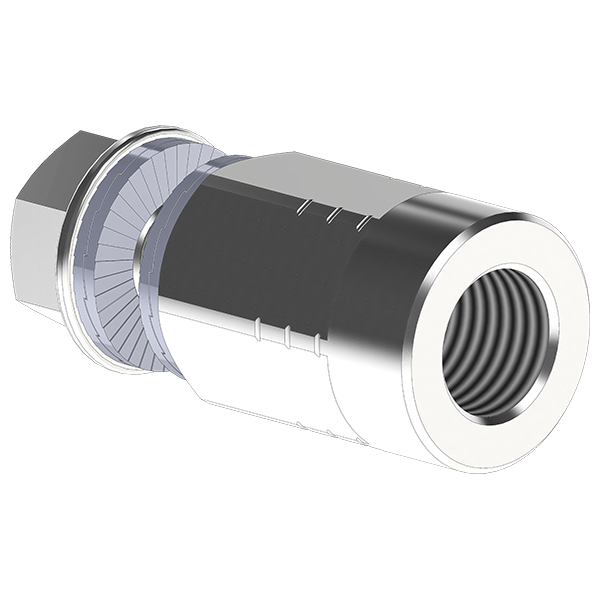 Adaptador universal de eje macizo para remolques de bicicleta | apto para Thule, Qeridoo, Burley, Hamax, Trixie y muchos más