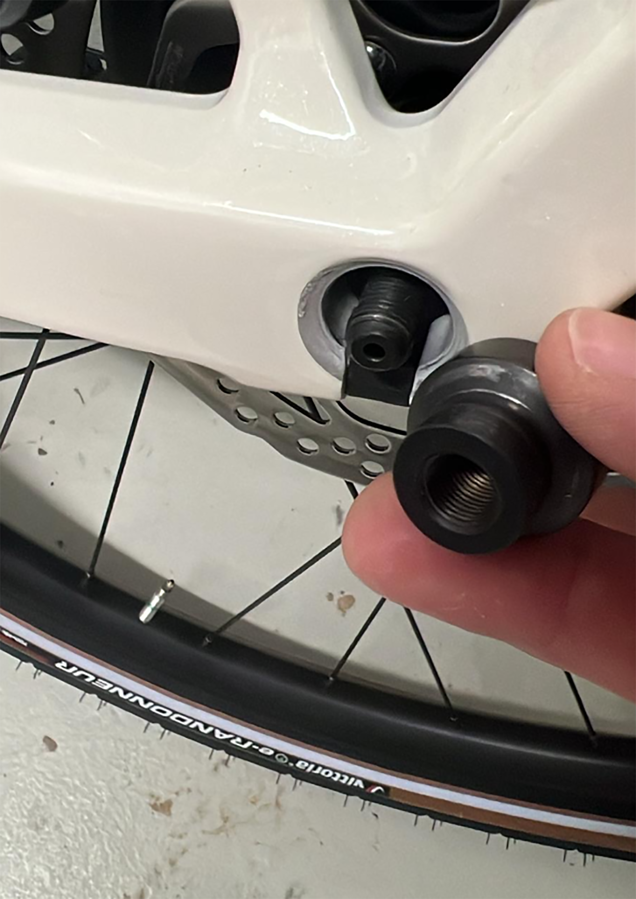 Adaptador roscado - M12 x 1,25 | compatible con ORBEA Diem 10 y 20