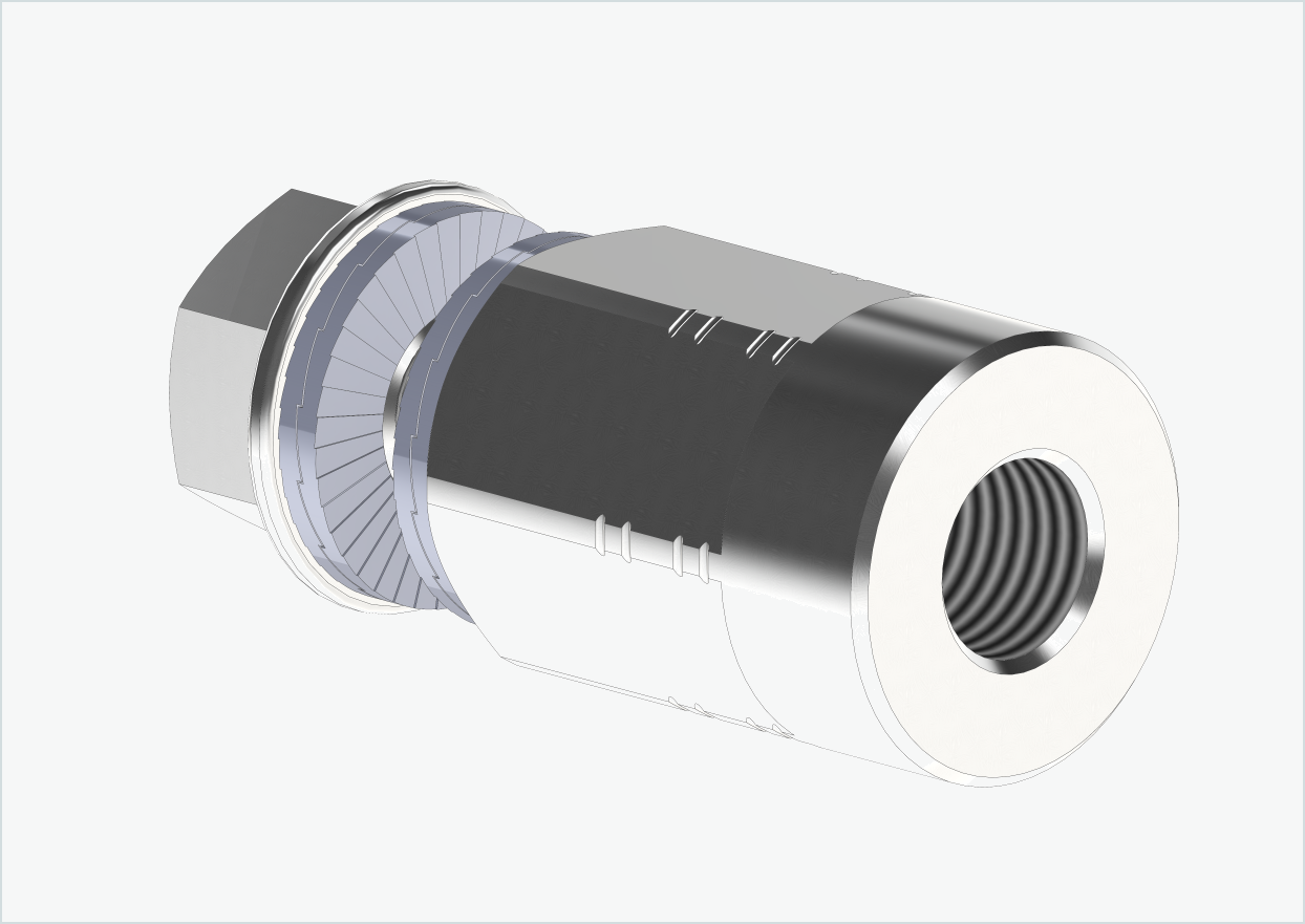 Adaptador eje macizo - FG 10.5 - (13/32 x 26)