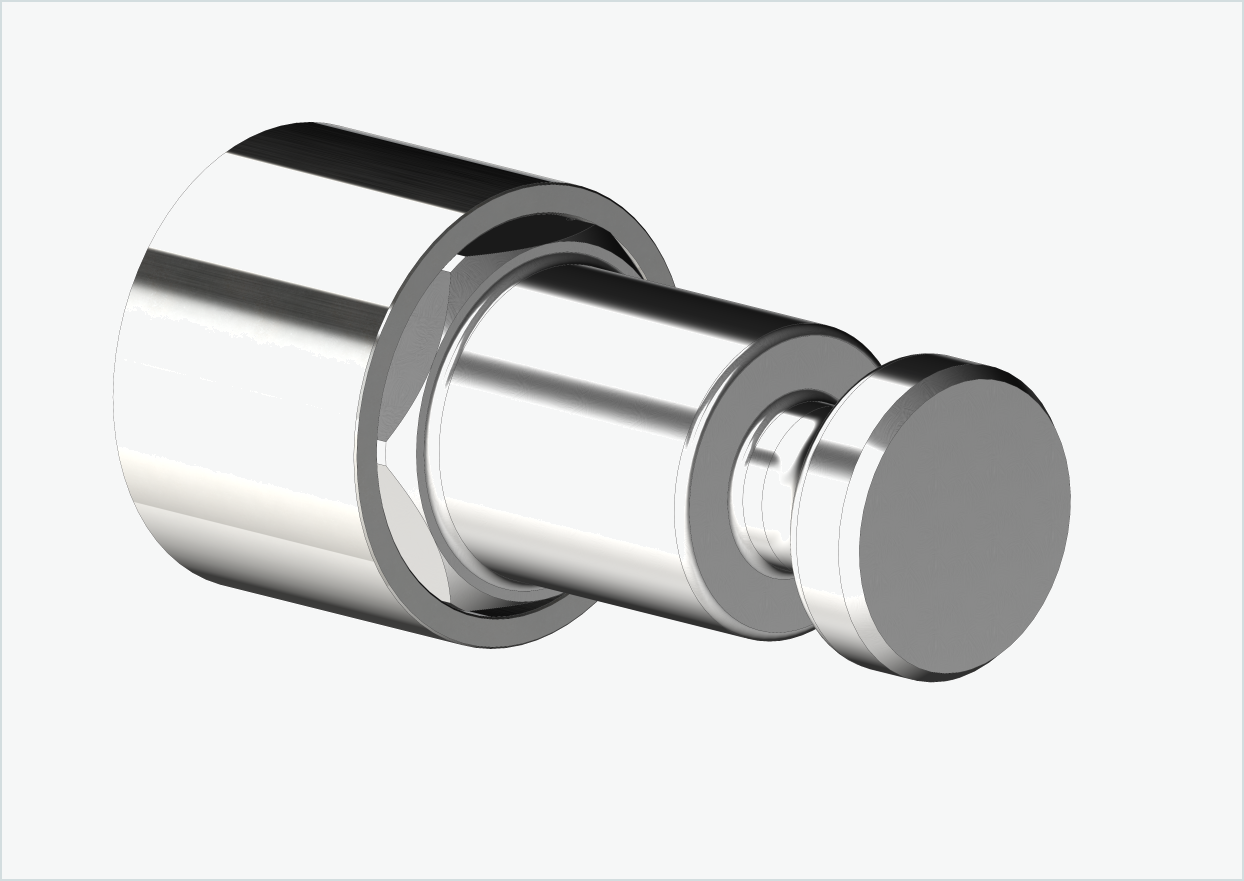 Adaptador eje macizo - FG 9.5 - (3/8 x 26) | para remolques Croozer a partir de 2018