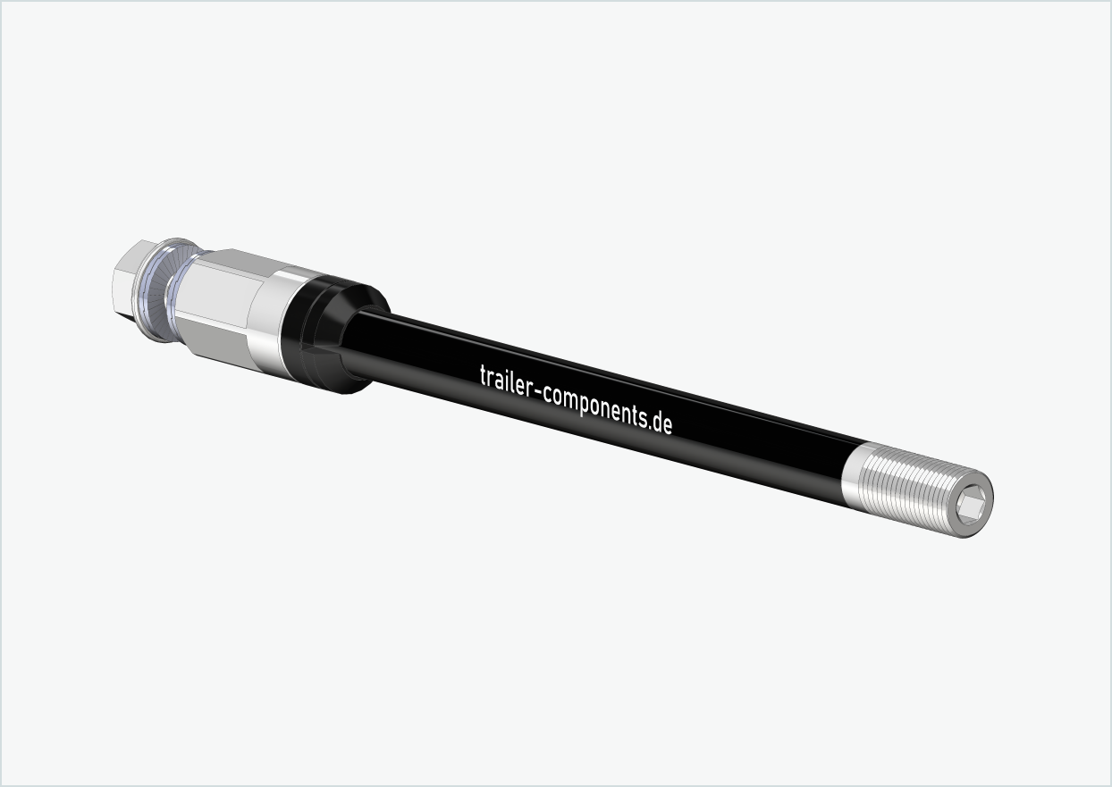 Eje pasante Syntace (X-12) con adaptador Universal / M12 x 1,50