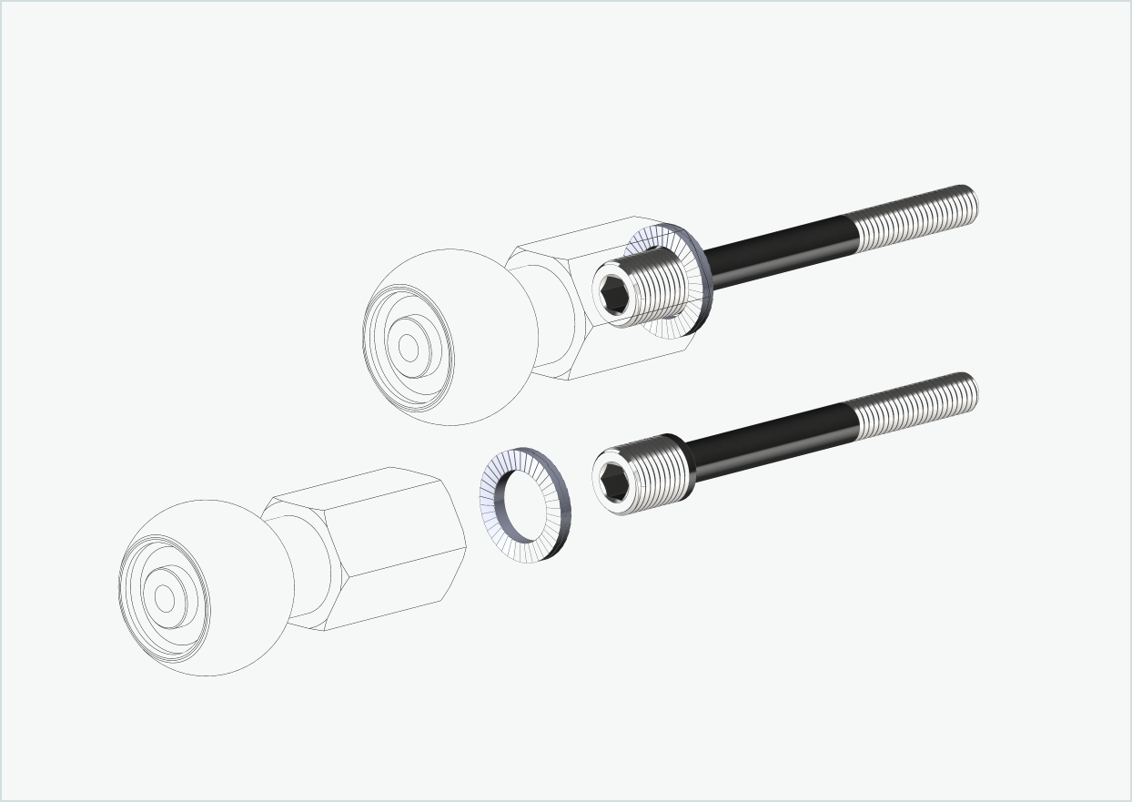 Juego de adaptadores de rosca Burley COHO XC | para bujes con engranaje Enviolo hasta 2023