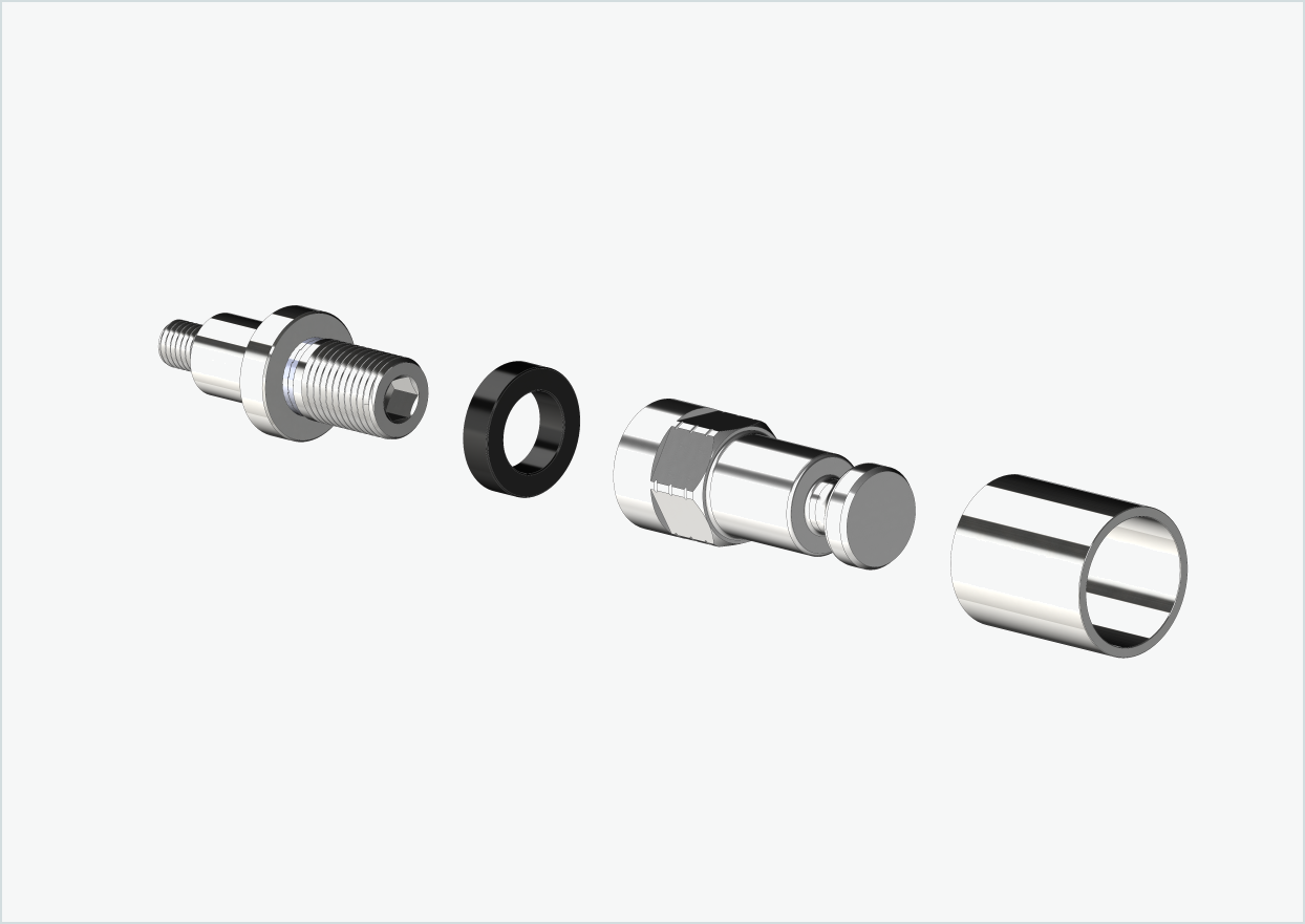 Adaptador XL para buje Rohloff Speedhub 500-14 / A12 | apto para Croozer a partir de 2018
