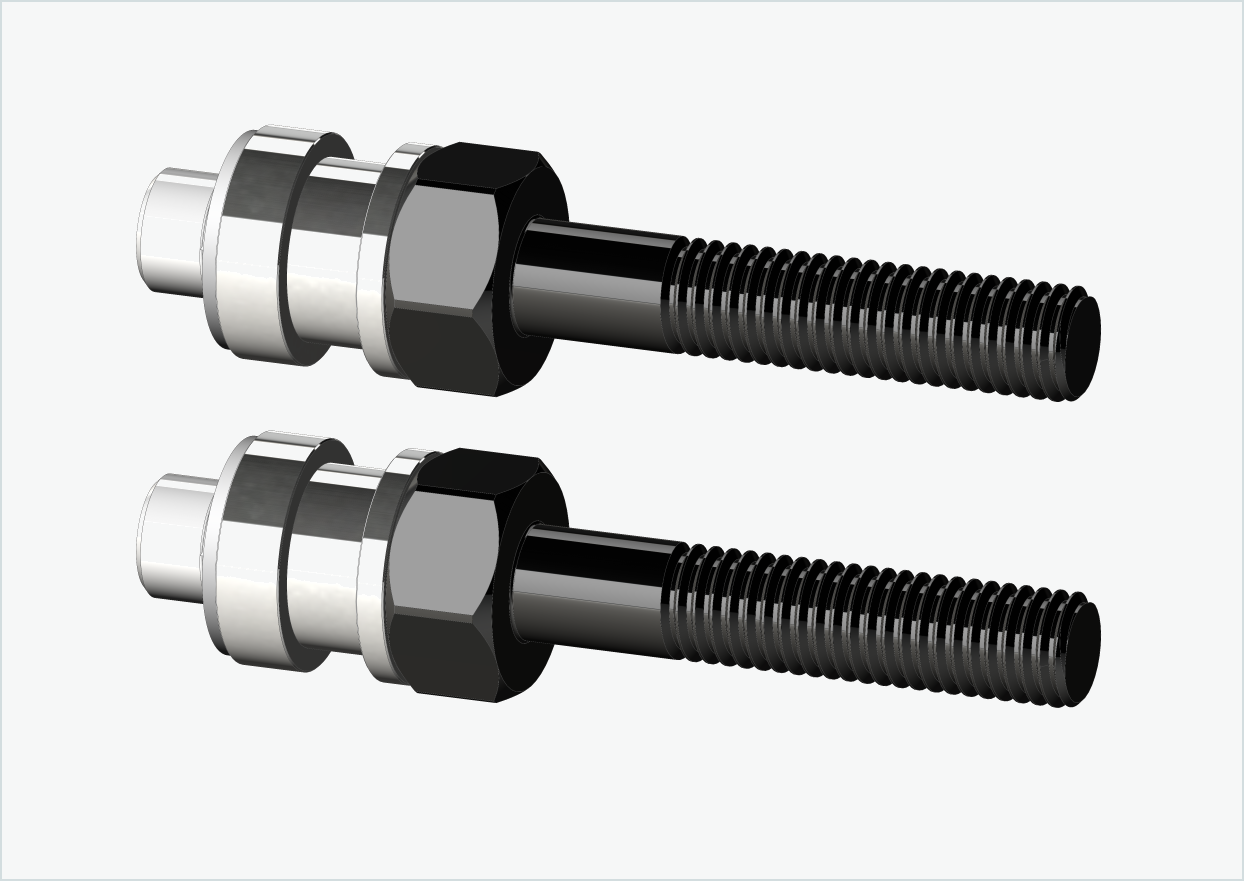 Juego de adaptadores de rosca BOB YAK / IBEX | para bujes de engranaje Enviolo a partir de 2024