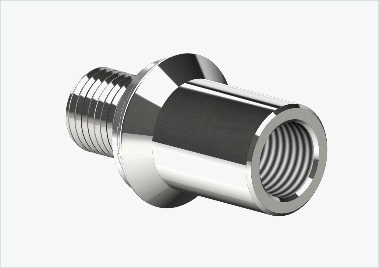 Adaptador roscado corto - M12 x 1,25 | apto para COWBOY - Classic - Cruiser - Cruiser ST