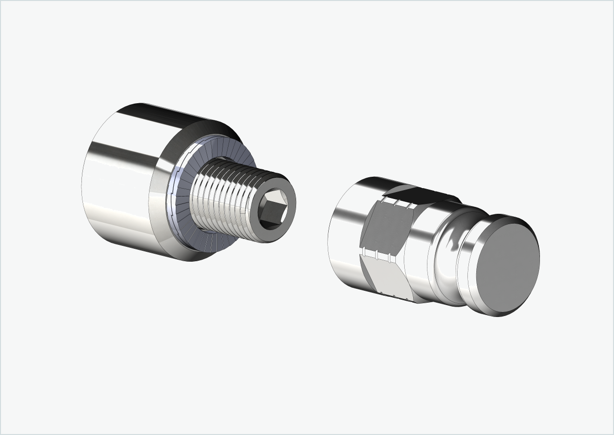 Adaptador para motor HYENA-HRN | adecuado para Leggero con sistema BECCO