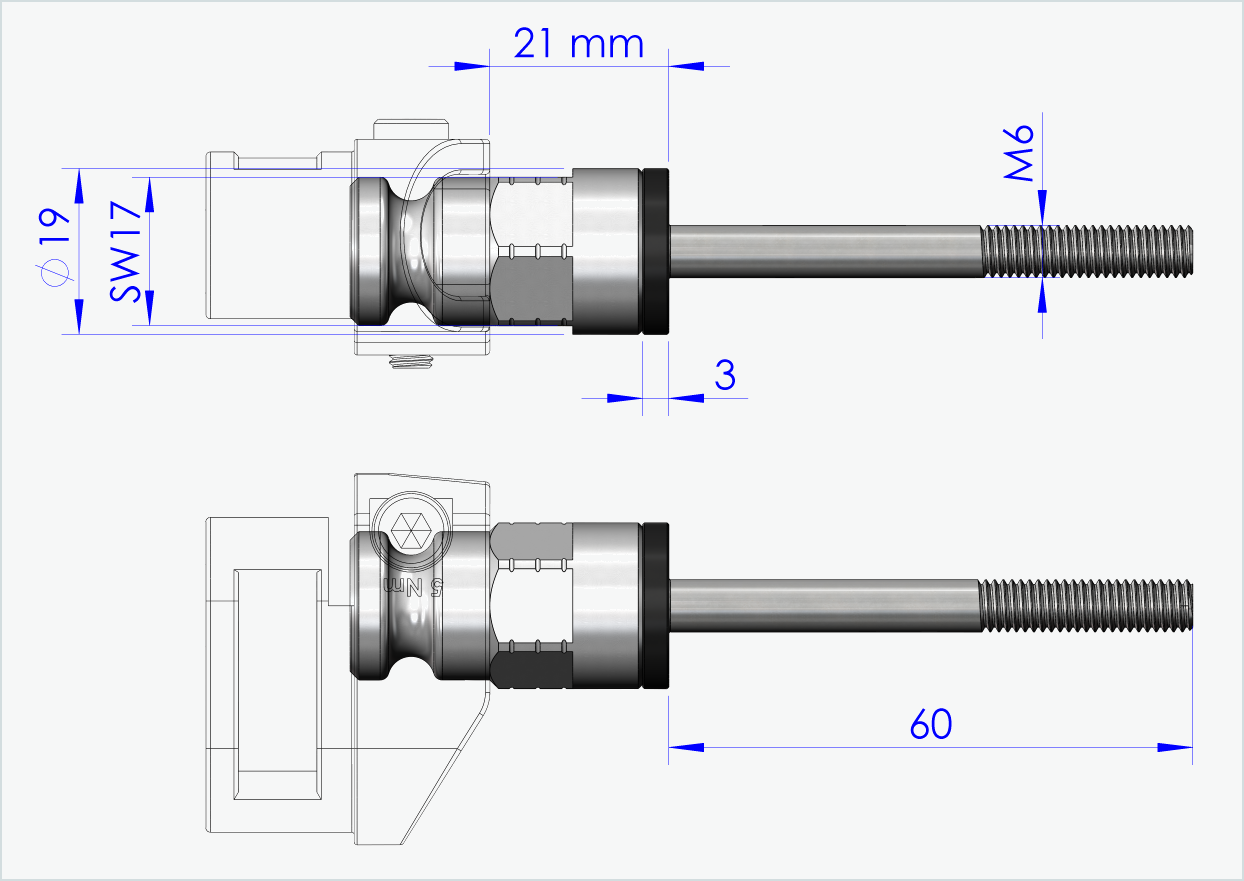 Adaptador para bujes de engranaje Enviolo hasta 2023 | apto para Leggero con sistema BECCO
