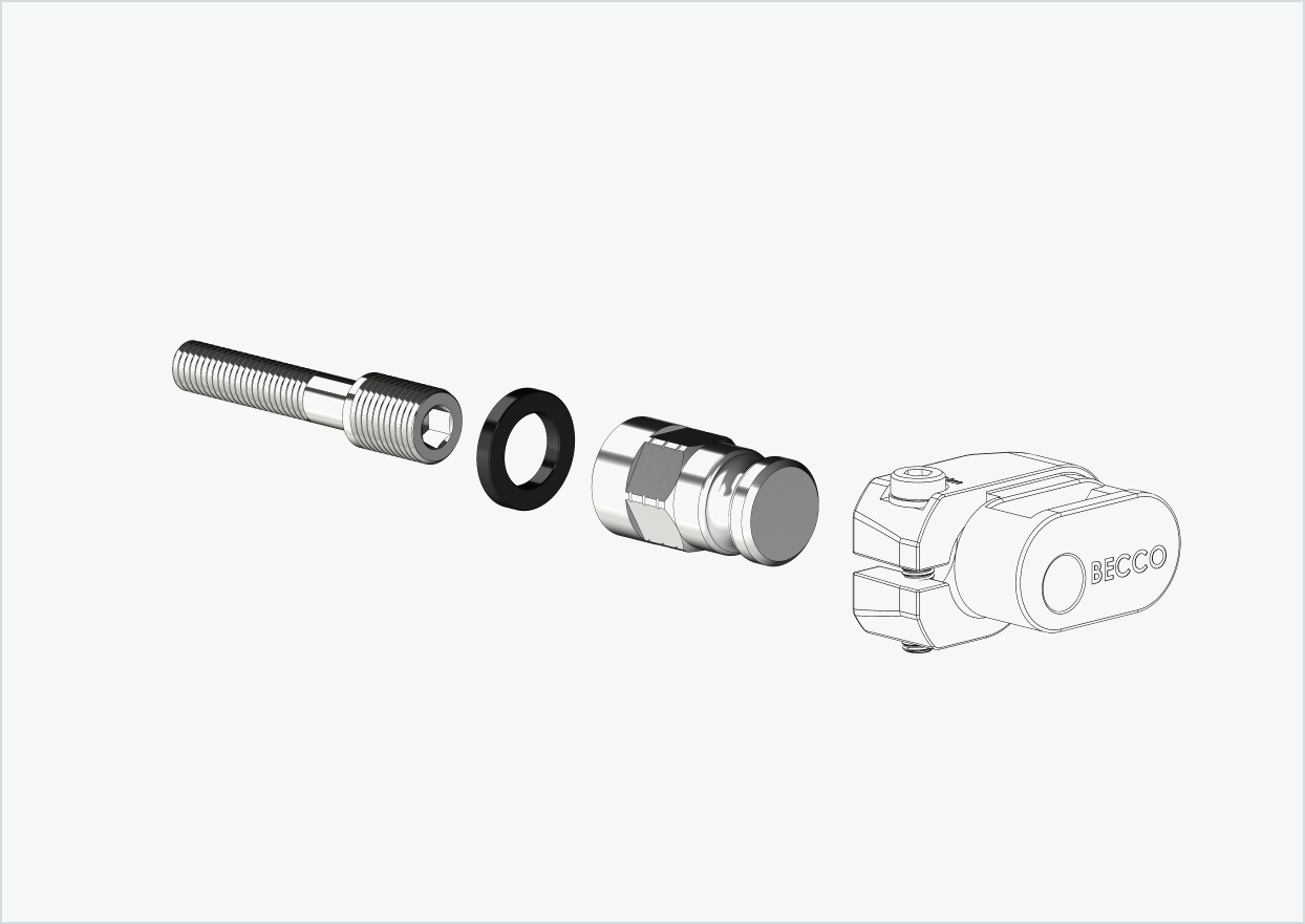 Adaptador para bujes de engranaje Enviolo a partir de 2024 | adecuado para Leggero con sistema BECCO