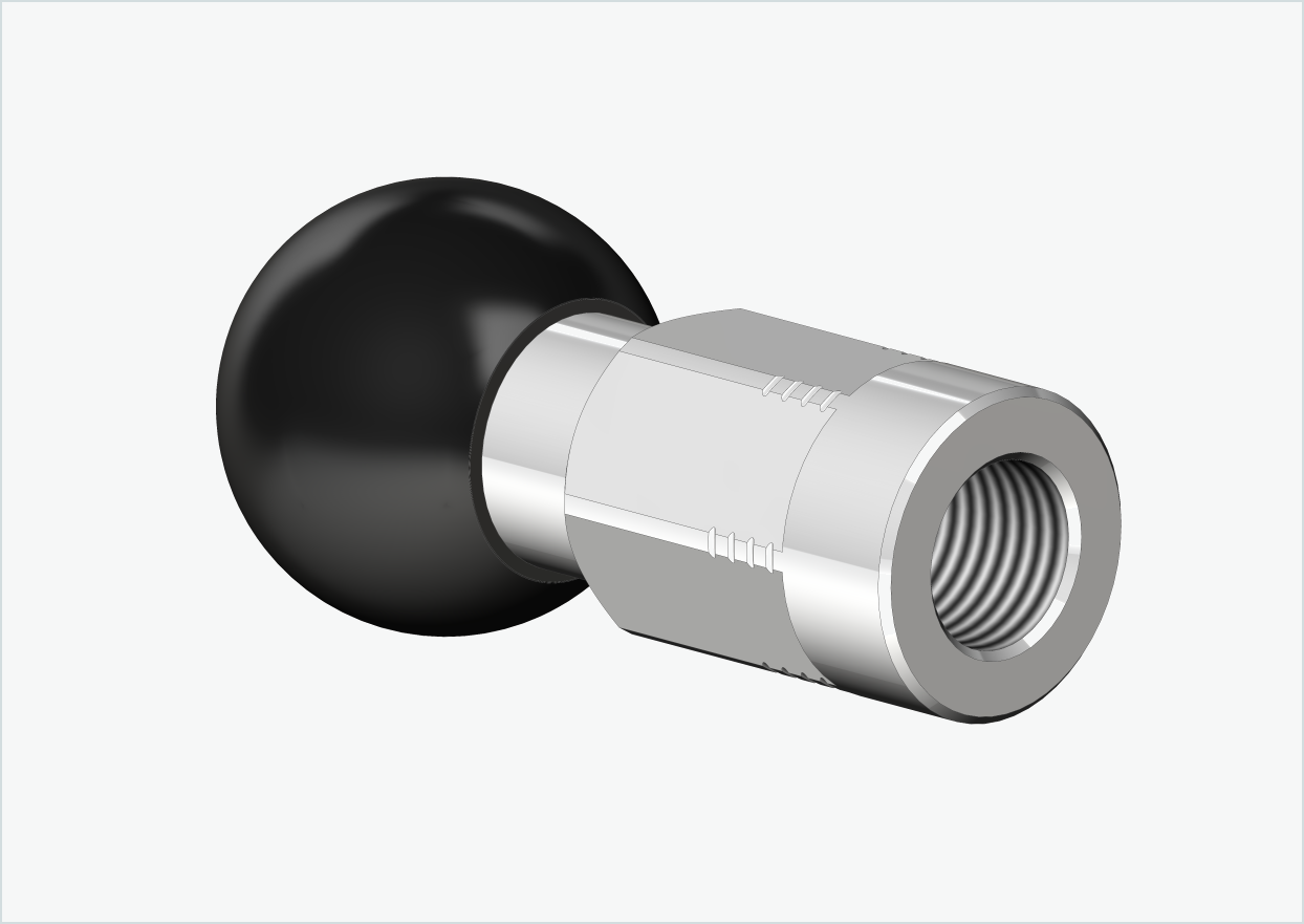 Juego adaptador eje macizo - M12 x 1.00 | adecuado para Burley COHO XC