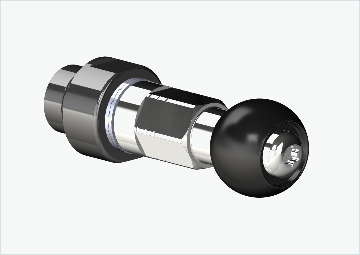 ORBEA Diem - Adaptador roscado - M12 x 1,25 | Paquete con juego de adaptadores Burley COHO XC