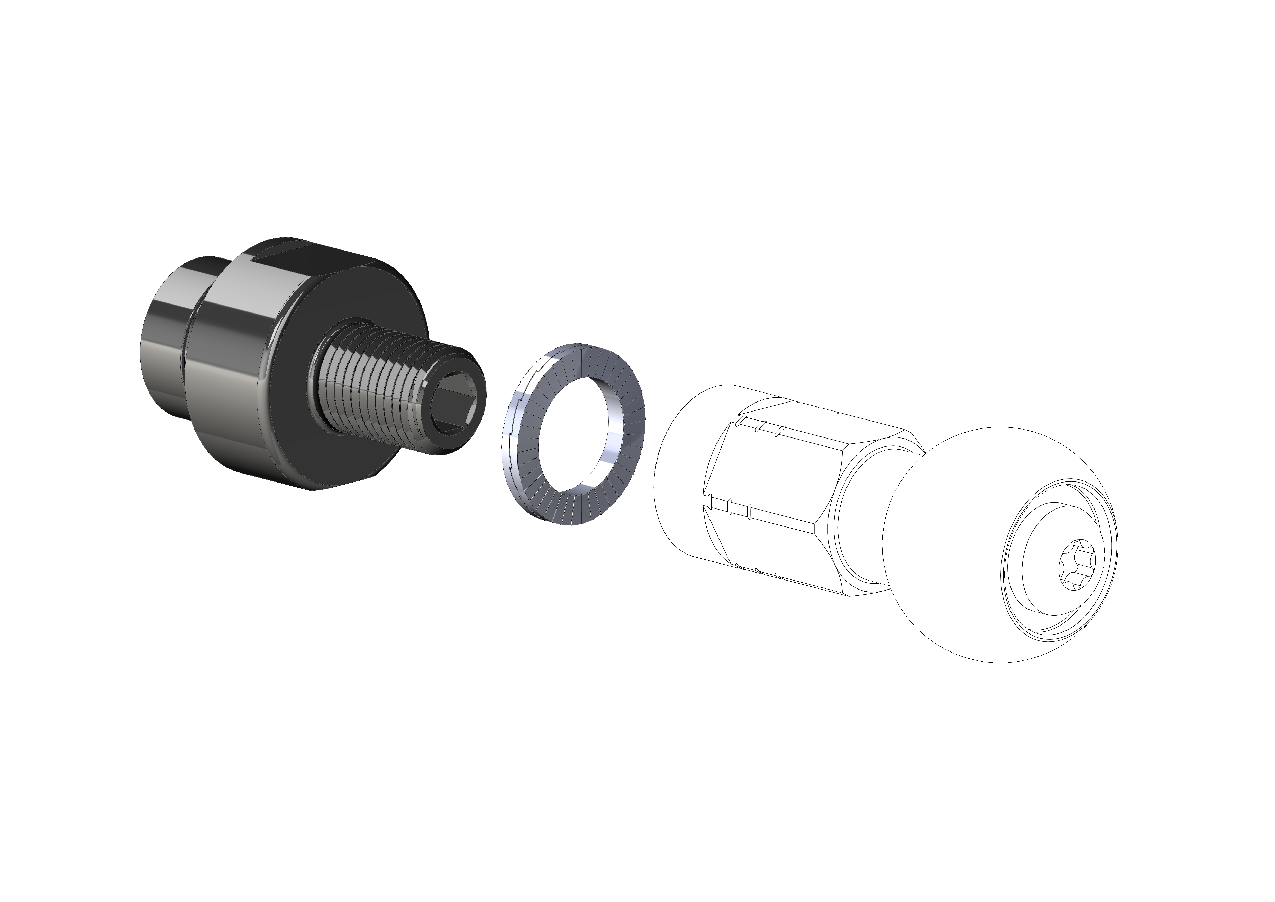 Adaptador roscado - M12 x 1,25 | compatible con ORBEA Diem 10 y 20