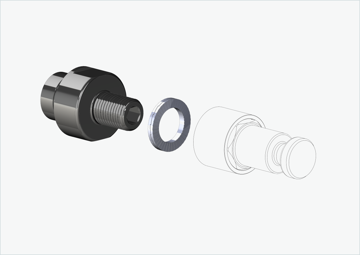 Adaptador roscado - M12 x 1,25 | compatible con ORBEA Diem 10 y 20
