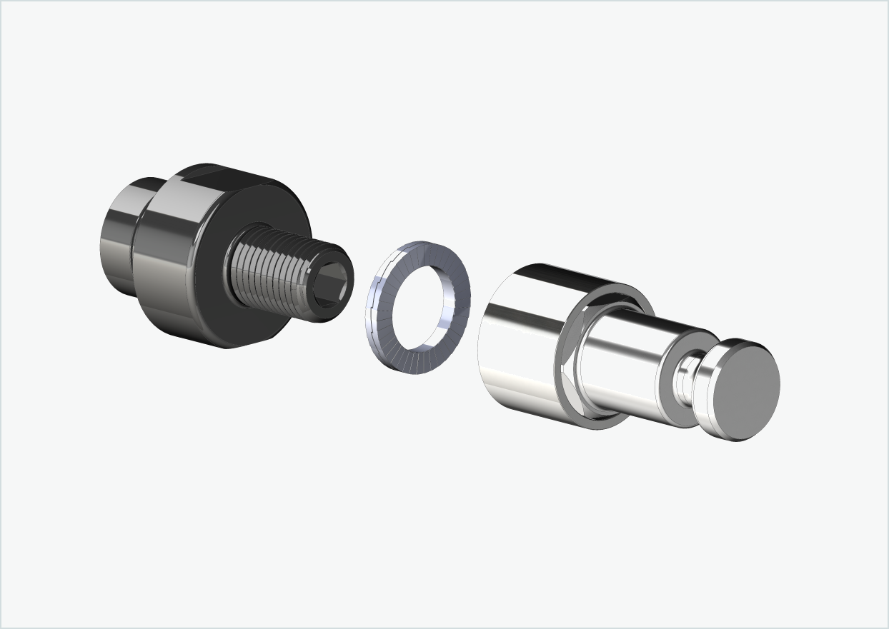 ORBEA Diem - Adaptador roscado - M12 x 1,25 | Paquete con adaptador Croozer