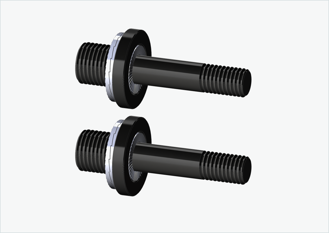 Juego de adaptadores de rosca Burley COHO XC (30mm/30mm) | para Rohloff Speedhub 500-14 / A12