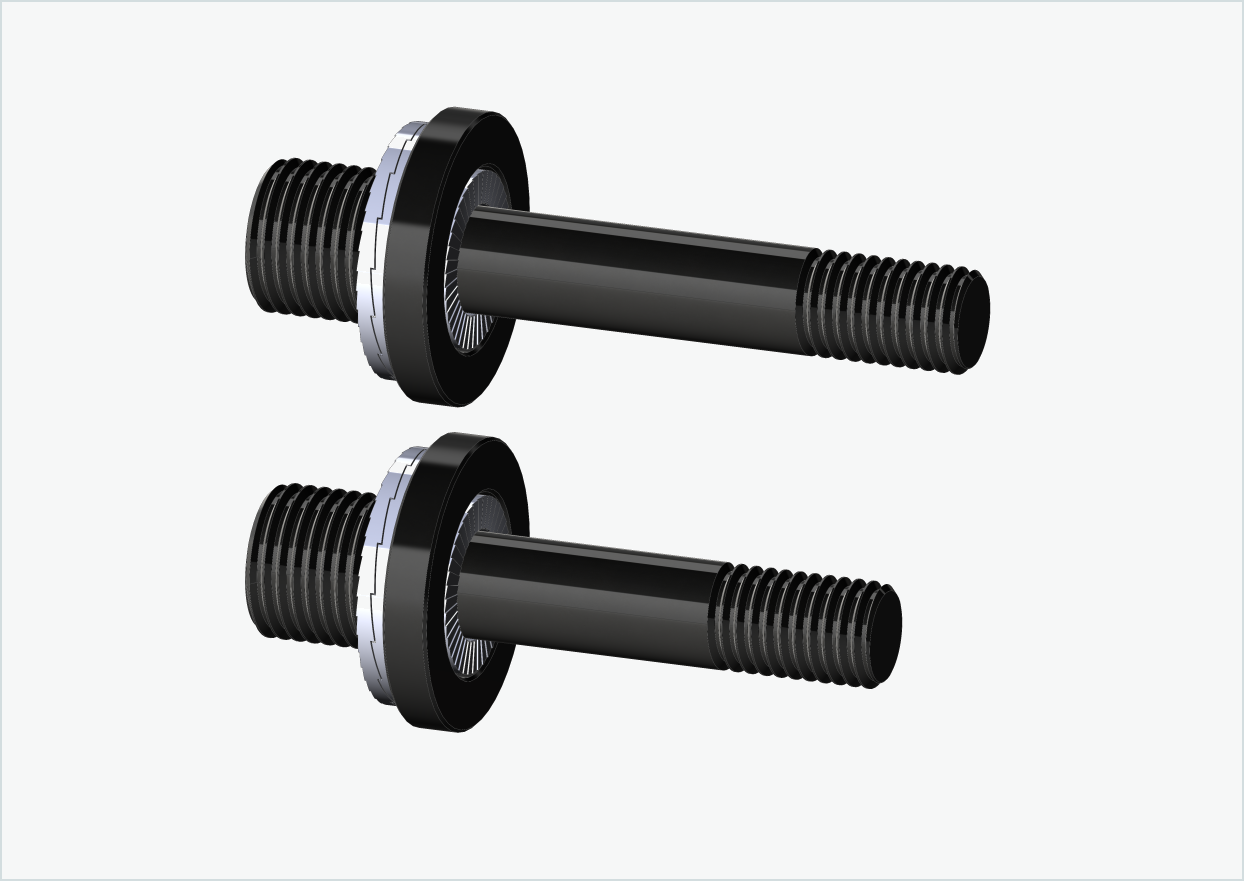 Juego de adaptadores de rosca Burley COHO XC (30mm/36mm) | para Rohloff Speedhub 500-14 / A12