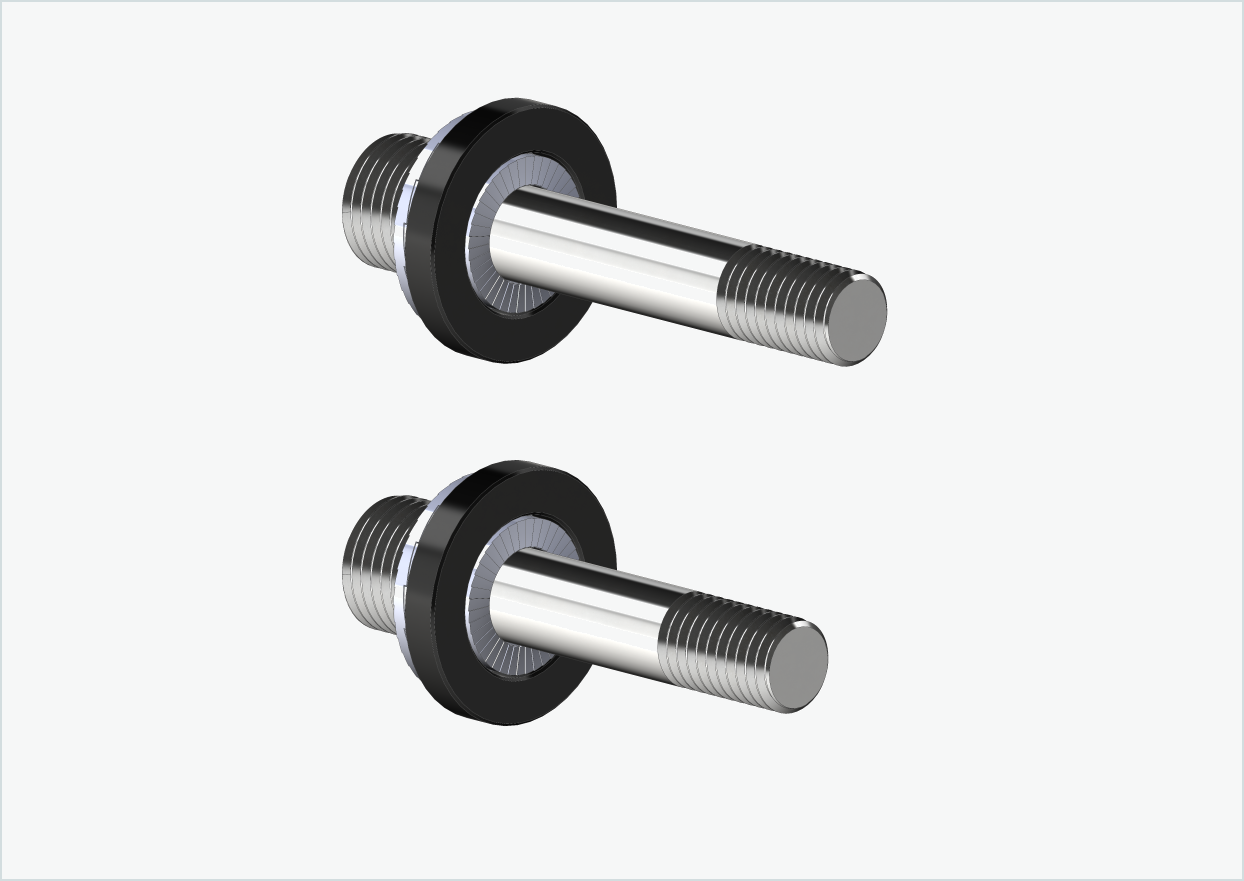 Juego de adaptadores de rosca Burley COHO XC (30mm/36mm) | para Rohloff Speedhub 500-14 / A12