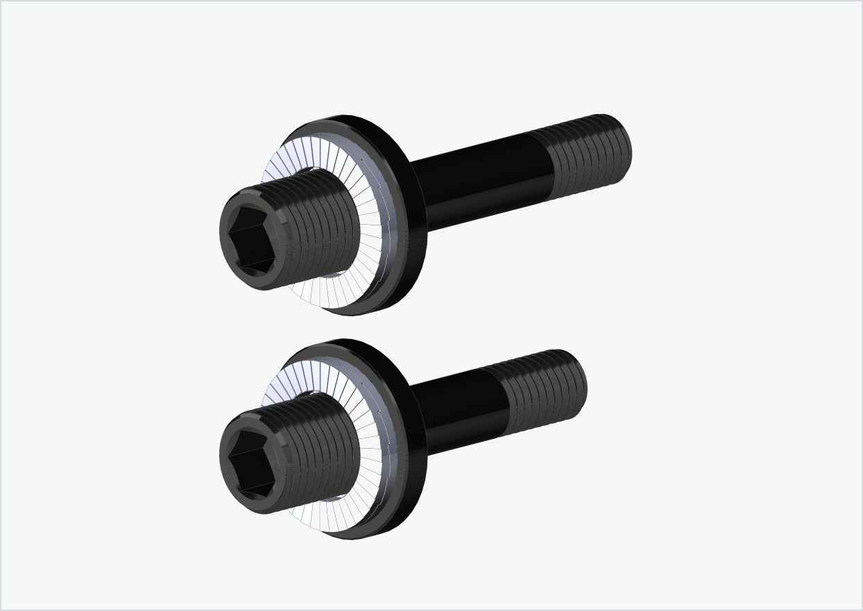 Juego de adaptadores de rosca Burley COHO XC (30mm/36mm) | para Rohloff Speedhub 500-14 / A12