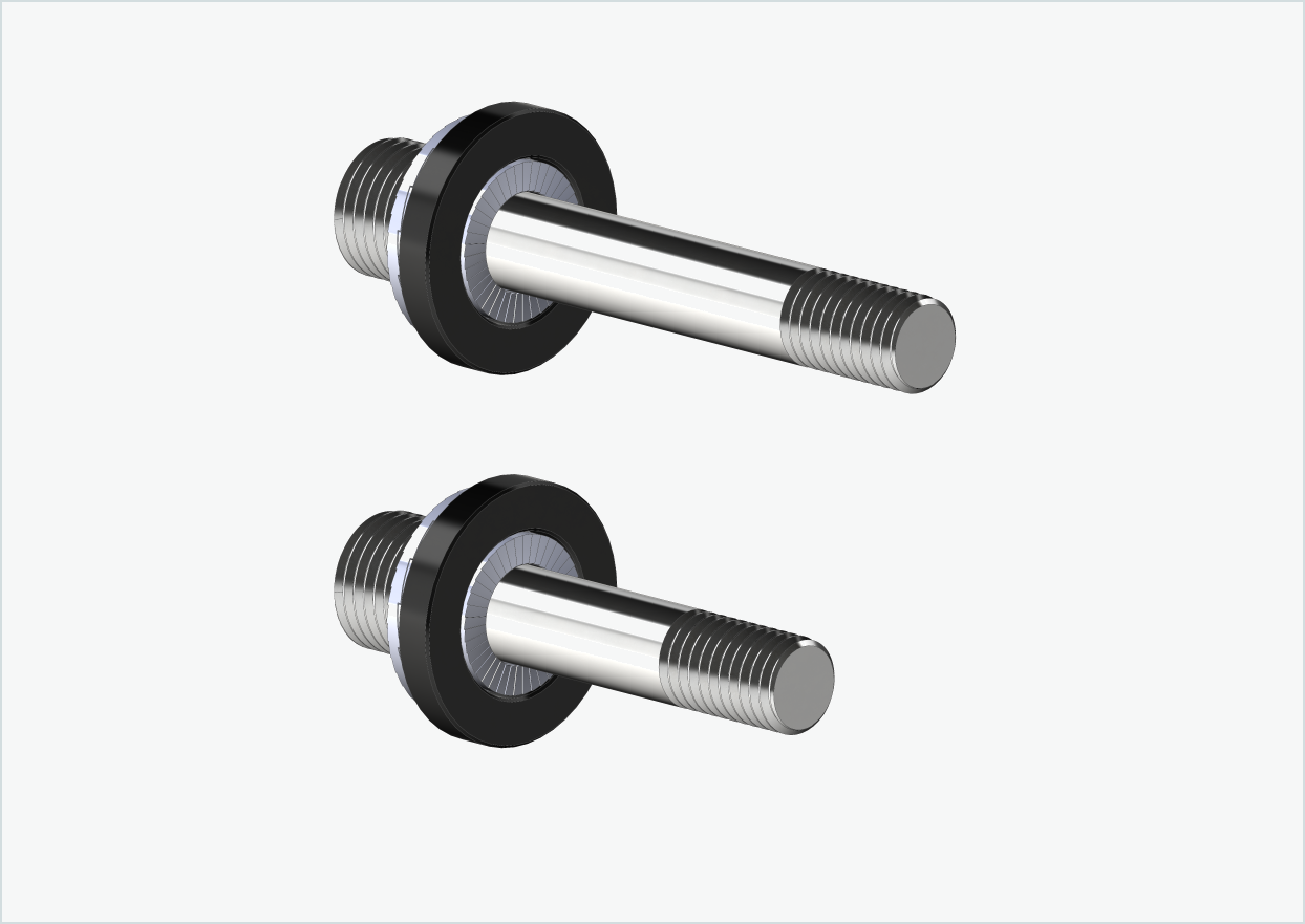 Juego de adaptadores de rosca Burley COHO XC (30mm/42mm) | para Rohloff Speedhub 500-14 / A12