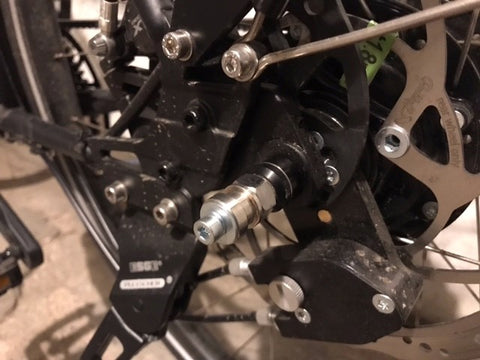 BOB YAK / IBEX juego de adaptadores de rosca (30mm/30mm) | para Rohloff Speedhub 500-14 / A12