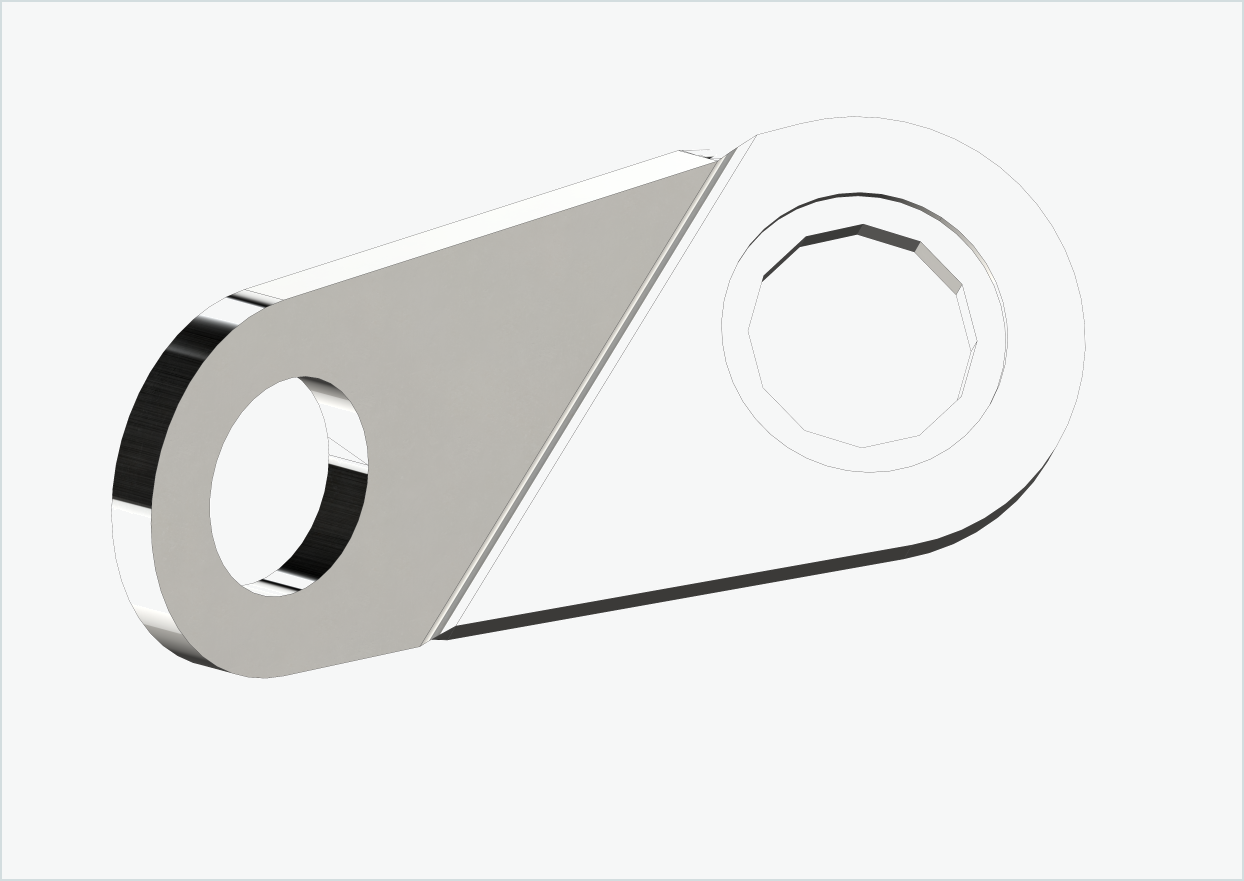 Placa base "E" para acoplamientos Weber