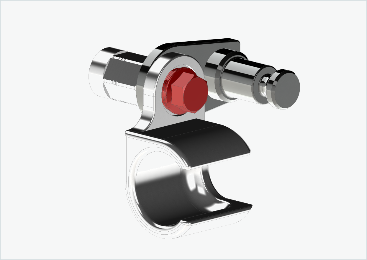 Juego de racores para adaptador universal - montaje doble