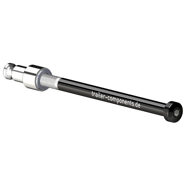 Ejes pasantes con adaptador Croozer para ORBEA | para rosca izquierda M12 x 1,50 - apto para remolques de bicicleta Croozer a partir de 2018