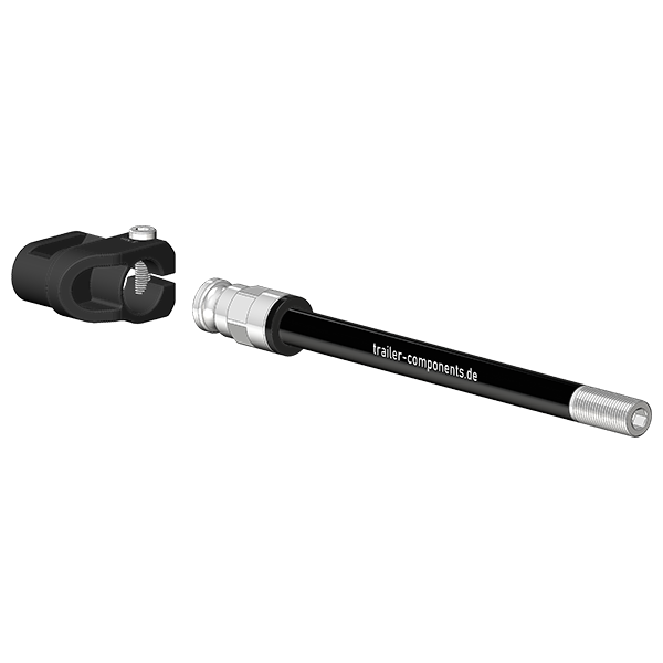 Ejes pasantes con adaptador | adecuado para Leggero con sistema BECCO