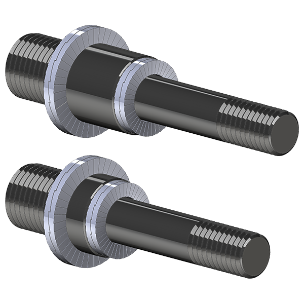 Juego de adaptadores de rosca Burley COHO XC | para HASE PINO con Rohloff Speedhub 500-14 / A12