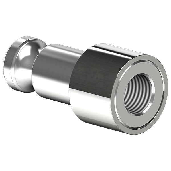 Adaptador de eje macizo | apto para remolques de bicicleta Croozer a partir de 2018