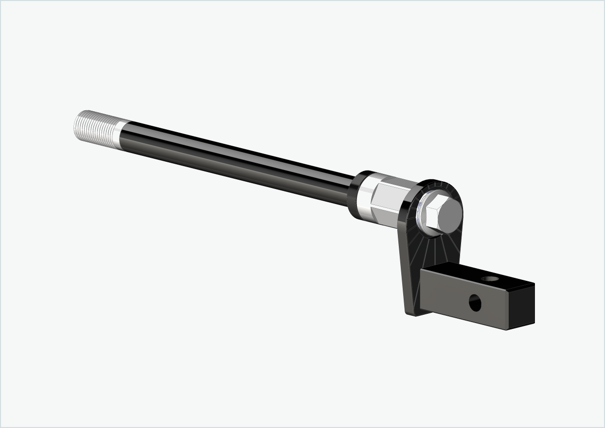 Eje pasante con adaptador Universal / M12 x 1,50