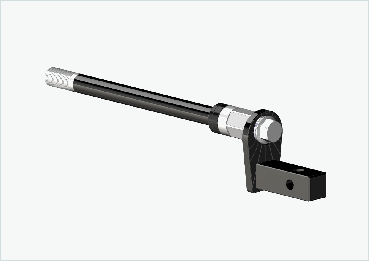 Eje pasante Syntace (X-12) con adaptador Universal / M12 x 1,00