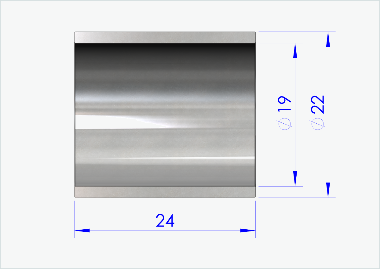 Casquillo de cierre 24mm