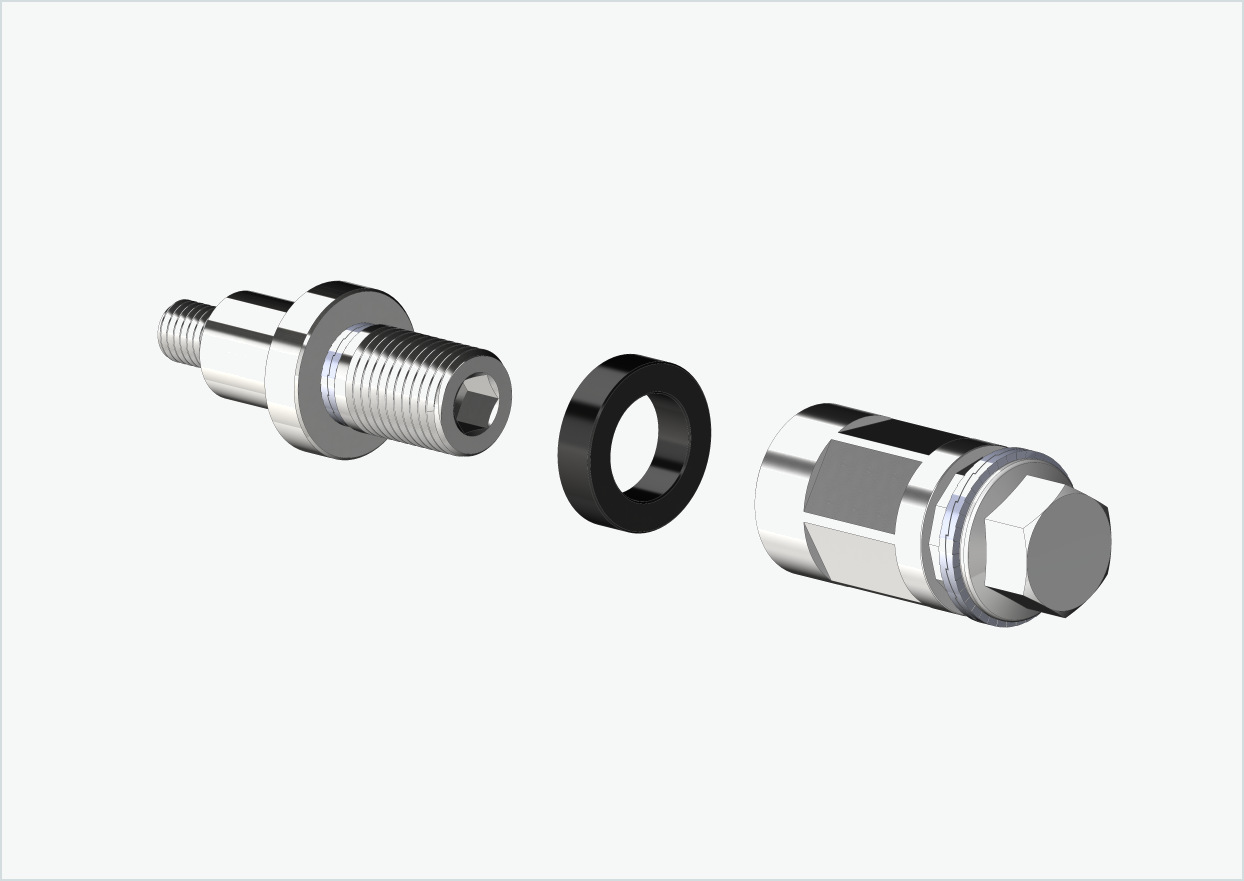 Adaptador XL para buje Rohloff Speedhub 500-14 / A12 | adecuado para embragues Weber tipo: E - EL - ES