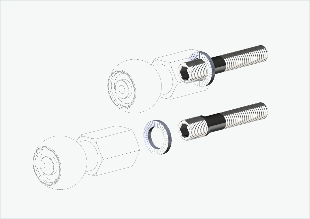 Juego de adaptadores de rosca Burley COHO XC | para bujes con engranaje Enviolo a partir de 2024