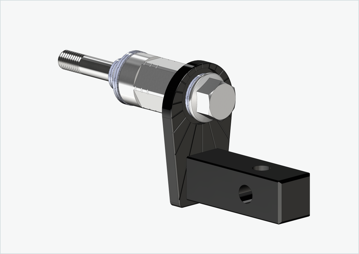 Adaptador universal para HASE PINO con Rohloff Speedhub A12 | adecuado para Thule, Qeridoo, Burley, Prophete, Hamax, Trixie y muchos más.