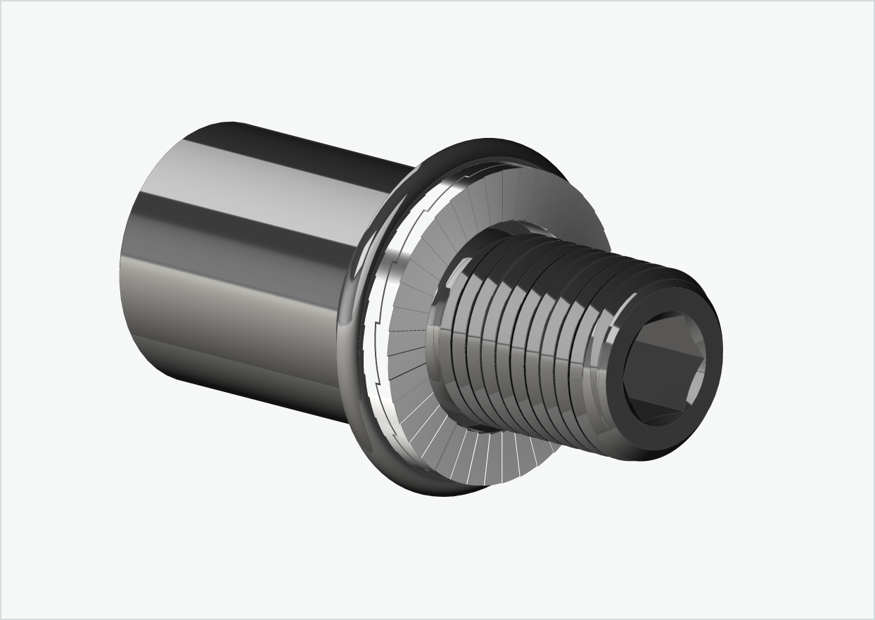 Adaptador roscado corto - M12 x 1,25 | apto para COWBOY - Classic - Cruiser - Cruiser ST