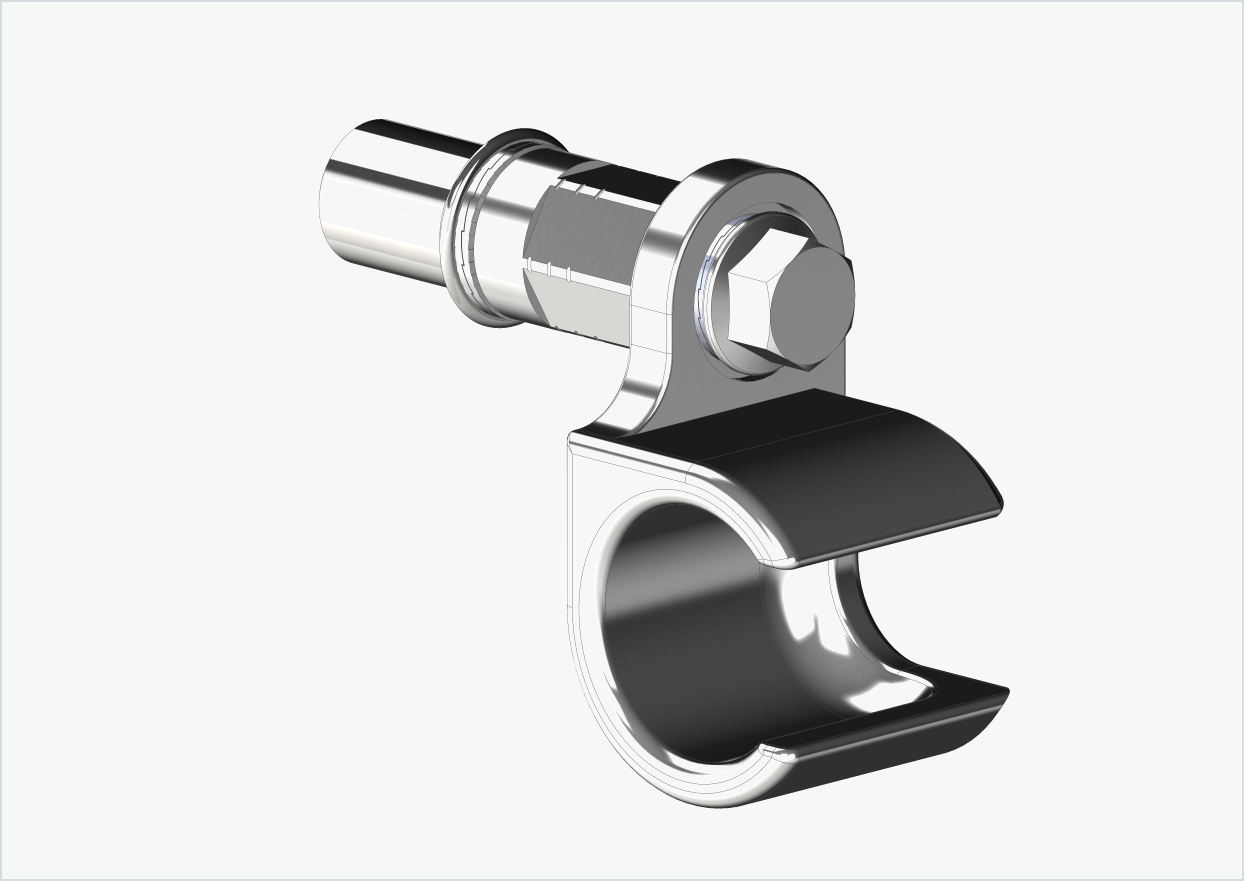 Adaptador roscado corto - M12 x 1,25 | apto para COWBOY - Classic - Cruiser - Cruiser ST