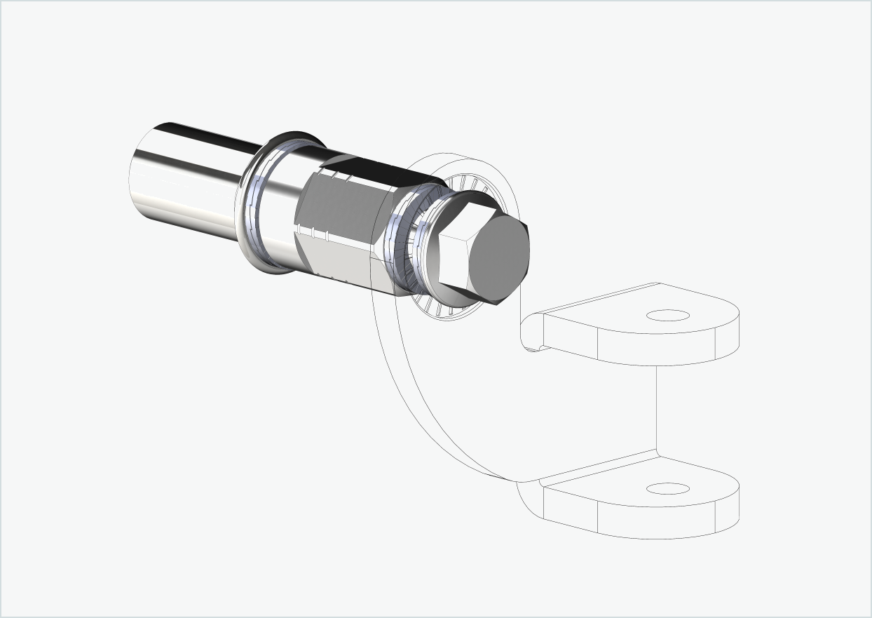 Vaquero 4 - Adaptador de rosca largo - M12 x 1,25 | Paquete con adaptador universal