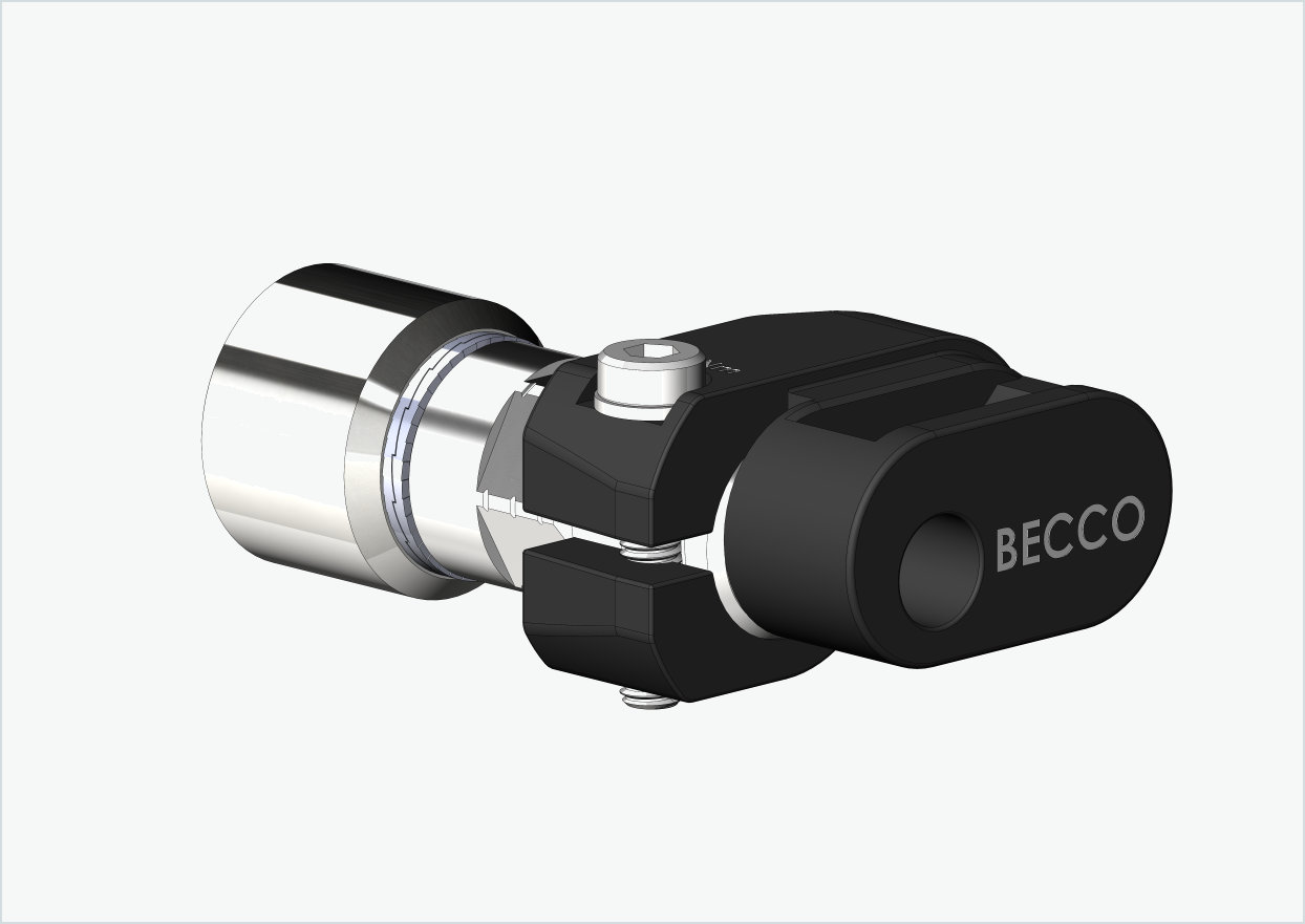 Adaptador para motor HYENA-HRN | adecuado para Leggero con sistema BECCO