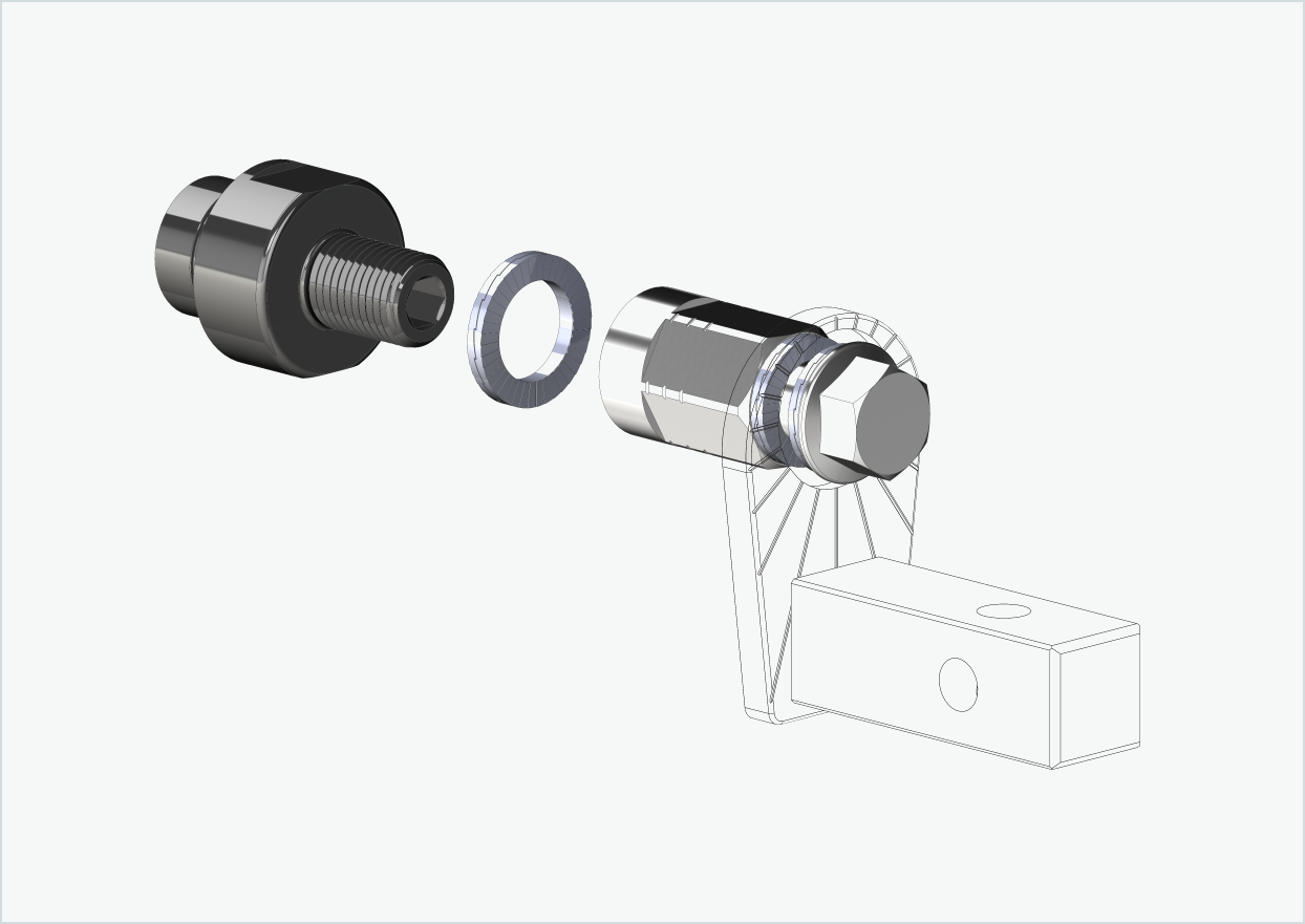 ORBEA Diem - Adaptador roscado - M12 x 1,25 | Paquete con adaptador universal
