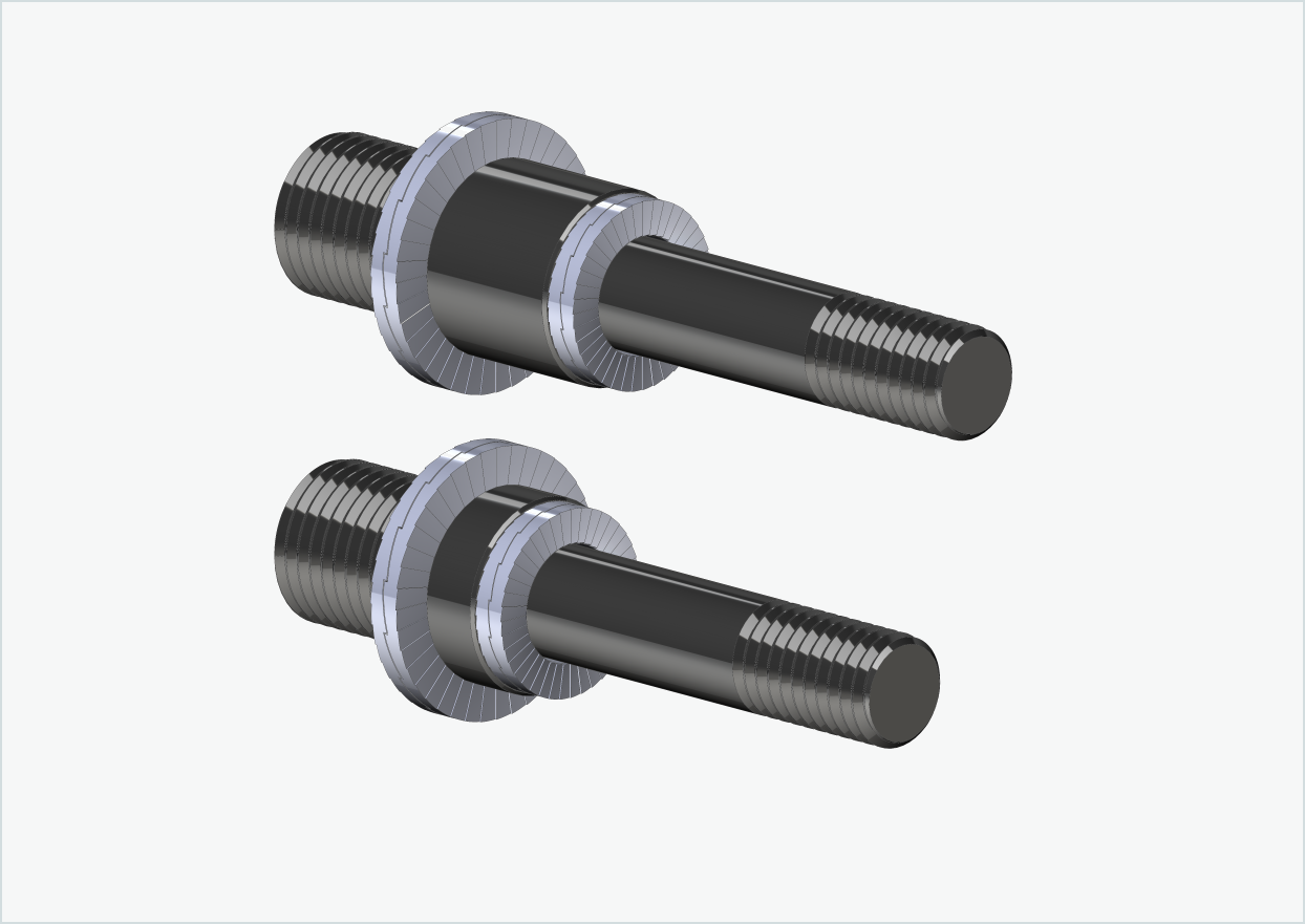 Juego de adaptadores de rosca Burley COHO XC | para HASE PINO con Rohloff Speedhub 500-14 / A12