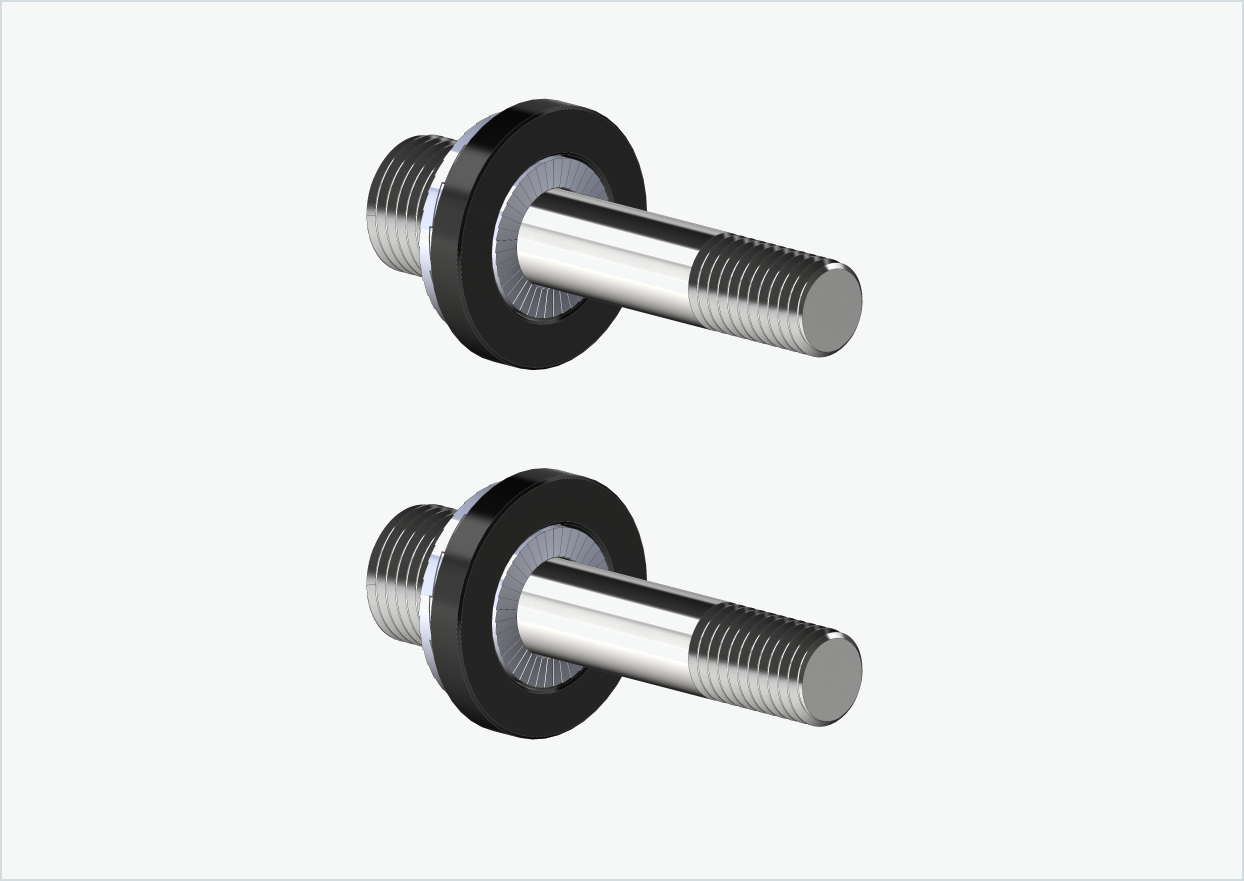 Juego de adaptadores de rosca Burley COHO XC (30mm/30mm) | para Rohloff Speedhub 500-14 / A12