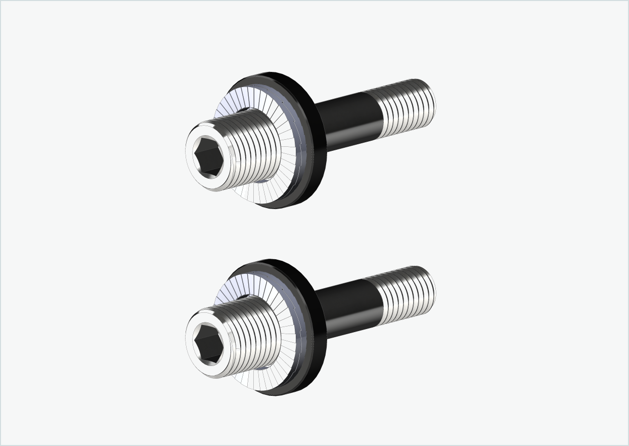 Juego de adaptadores de rosca Burley COHO XC (30mm/30mm) | para Rohloff Speedhub 500-14 / A12