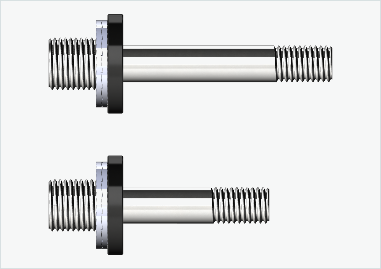 Juego de adaptadores de rosca Burley COHO XC (30mm/42mm) | para Rohloff Speedhub 500-14 / A12