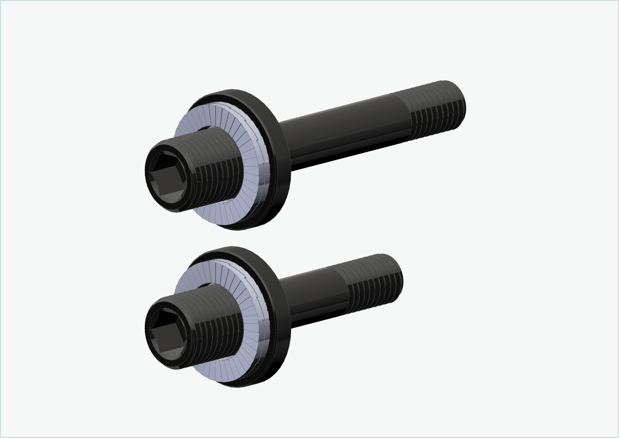 Juego de adaptadores de rosca Burley COHO XC (30mm/42mm) | para Rohloff Speedhub 500-14 / A12