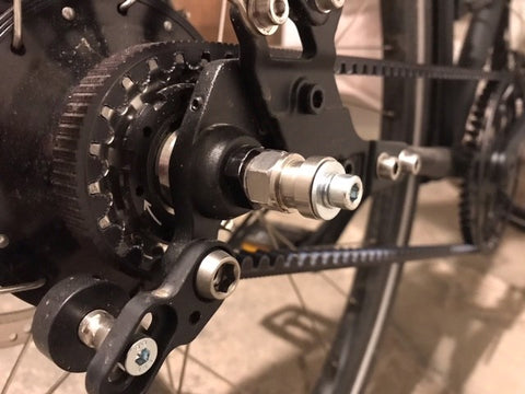 BOB YAK / IBEX juego de adaptadores de rosca (30mm/36mm) | para Rohloff Speedhub 500-14 / A12