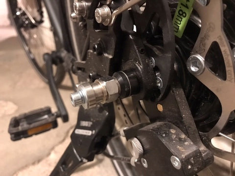 BOB YAK / IBEX juego de adaptadores de rosca (30mm/42mm) | para Rohloff Speedhub 500-14 / A12