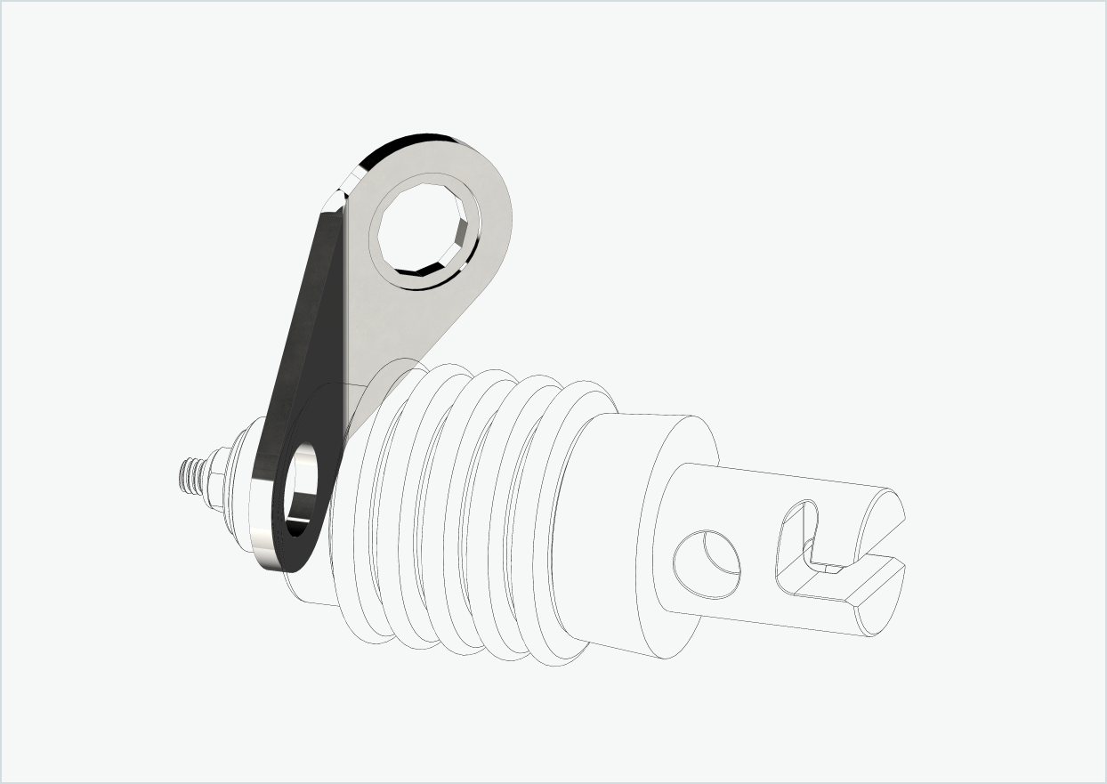 Placa base "E" para acoplamientos Weber